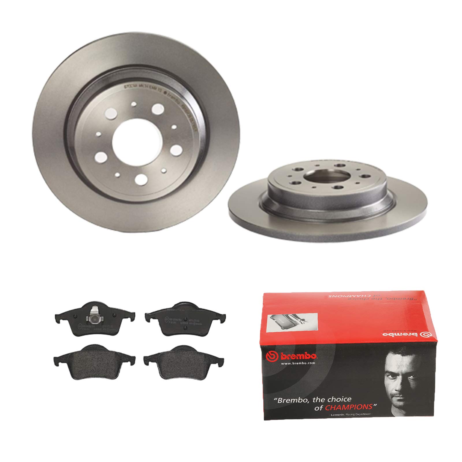 BREMBO BREMSSCHEIBEN Ø288mm + BREMSBELÄGE HINTEN FÜR VOLVO S60 1 384 V70 2 285 BREMBO BREMSSCHEIBEN Ø288mm + BREMSBELÄGE HINTEN FÜR VOLVO S60 1 384 V70 2 285 von Brembo
