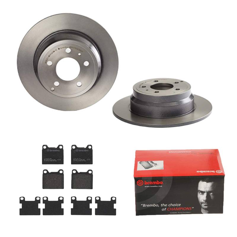 BREMBO BREMSSCHEIBEN Ø295MM + BREMSBELÄGE HINTEN FÜR VOLVO 850 S70 V70 I C70 von Brembo
