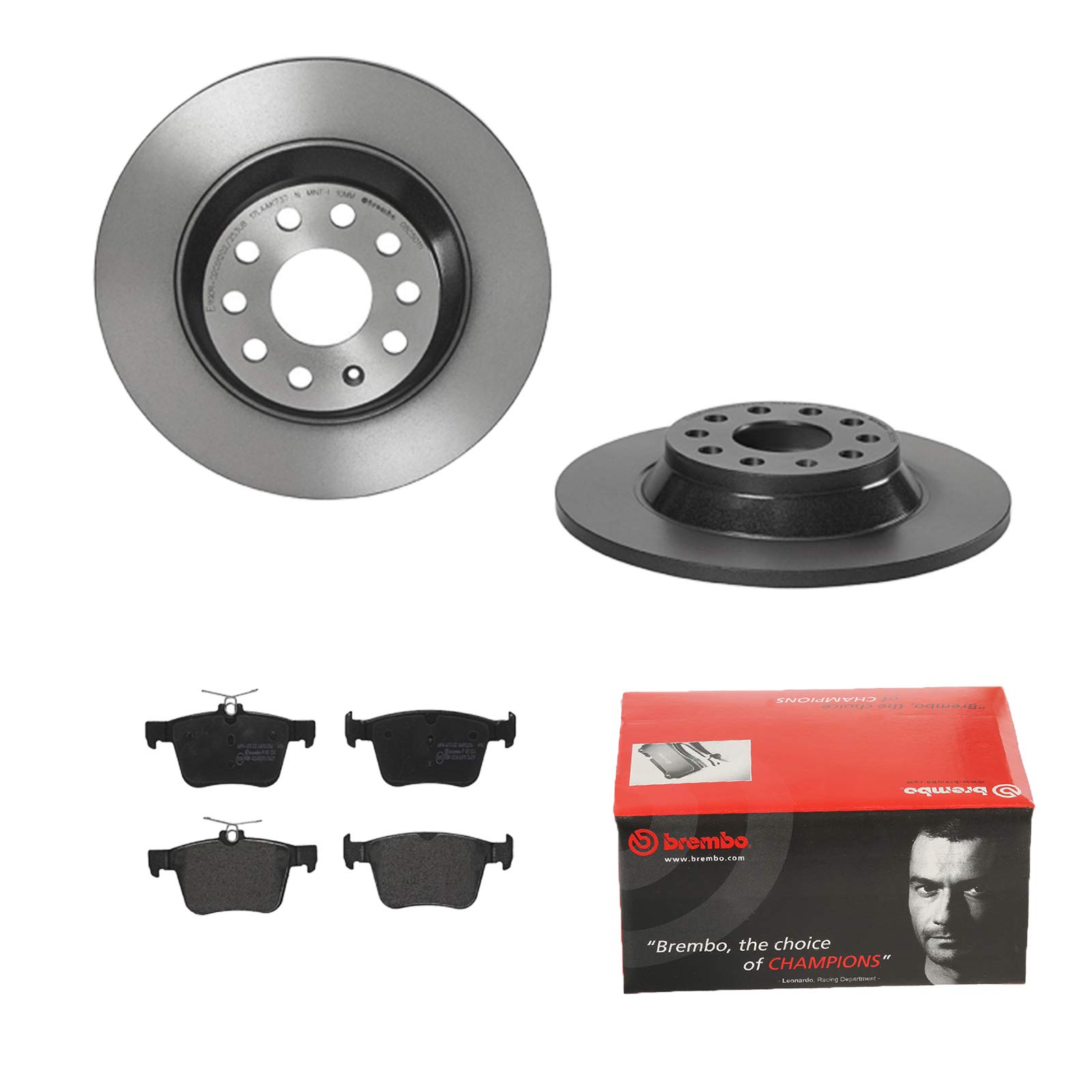 BREMBO BREMSSCHEIBEN Ø300mm + BREMSBELÄGE HINTEN FÜR VW GOLF 7 PASSAT 3G TOURAN BREMBO BREMSSCHEIBEN Ø300mm + BREMSBELÄGE HINTEN FÜR VW GOLF 7 PASSAT 3G TOURAN von Brembo