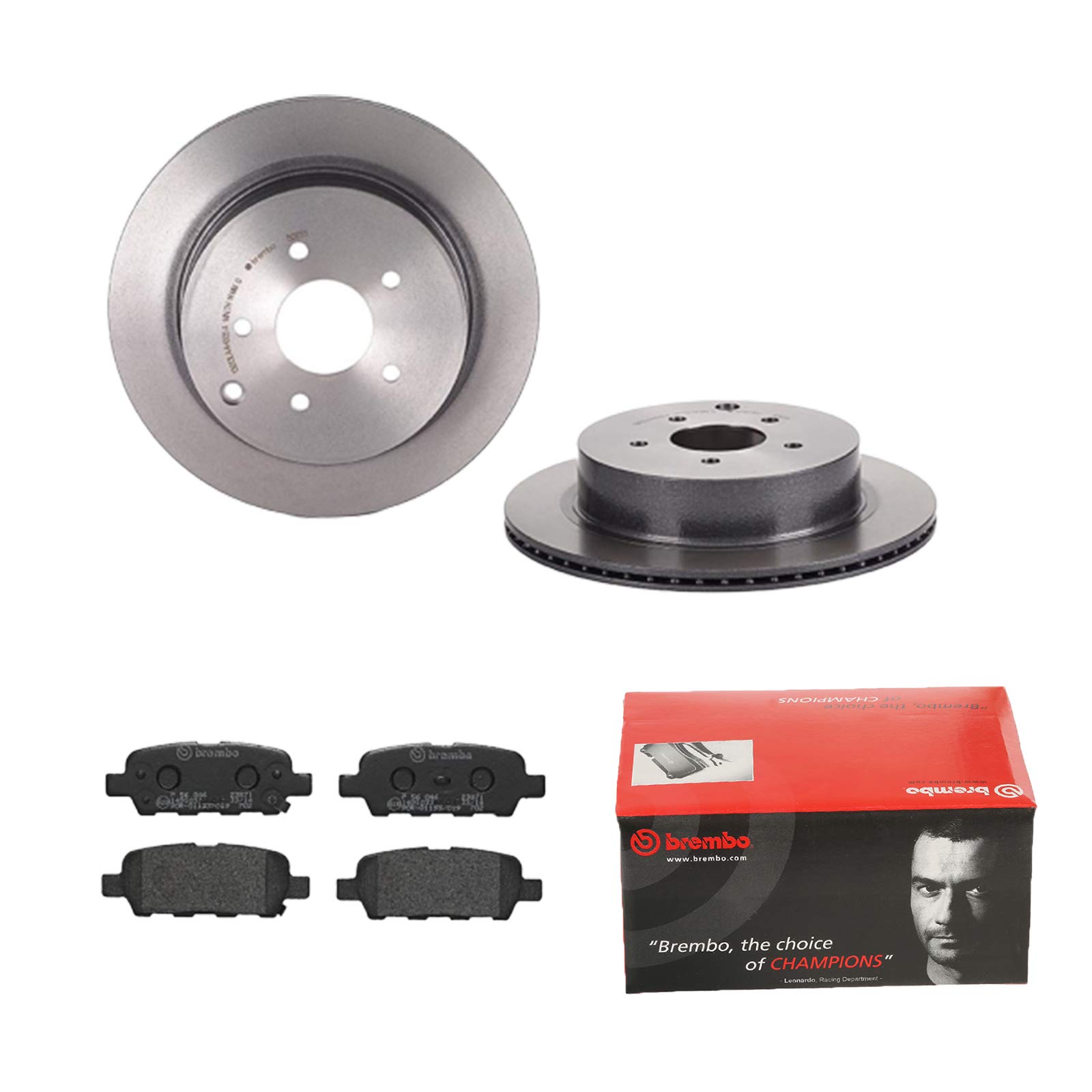BREMBO BREMSSCHEIBEN Ø308mm + BREMSBELÄGE HINTEN - KFZTEILE24 BREMBO BREMSSCHEIBEN Ø308mm + BREMSBELÄGE HINTEN - KFZTEILE24 von Brembo