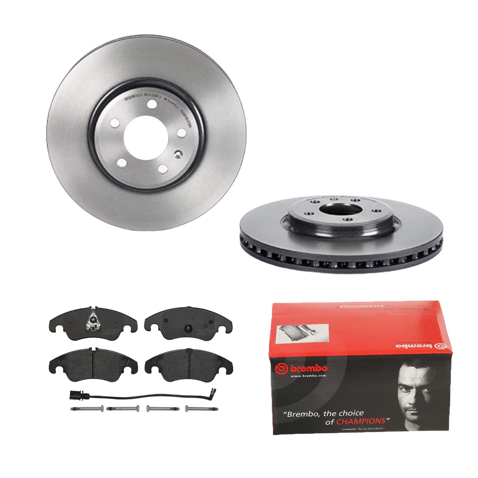 BREMBO BREMSSCHEIBEN Ø320mm + BREMSBELÄGE VORNE FÜR AUDI A4 B8 A5 8T3 Q5 8RB BREMBO BREMSSCHEIBEN Ø320mm + BREMSBELÄGE VORNE FÜR AUDI A4 B8 A5 8T3 Q5 8RB von Brembo