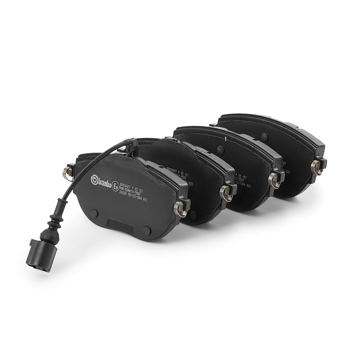 BREMBO Bremsbeläge mit Zubehör Vorne Rechts Links passend für VW Multivan T6 BREMBO Bremsbeläge mit Zubehör Vorne Rechts Links passend für VW Multivan T6 von Brembo