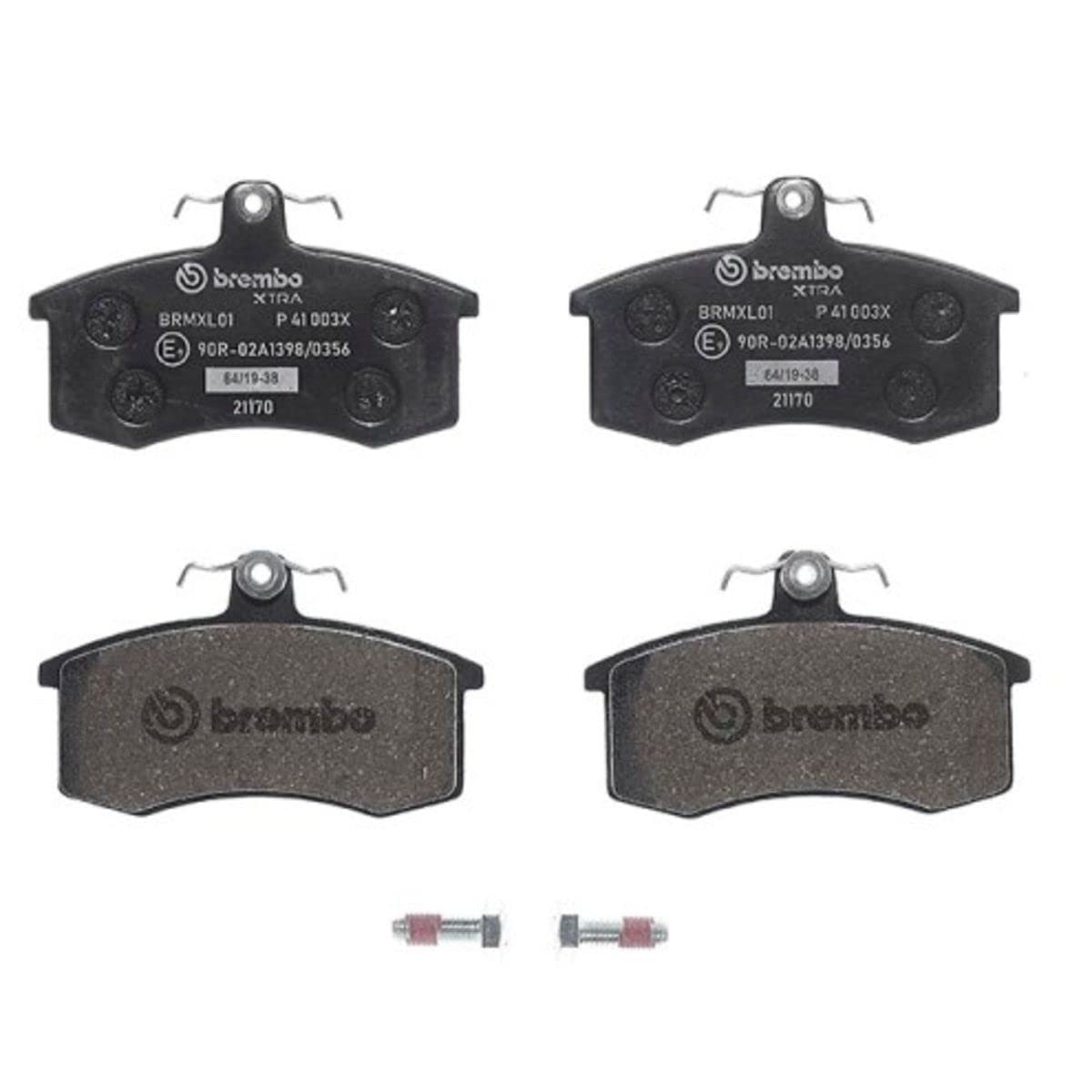 BREMBO P 41 003X Bremsbeläge von Brembo