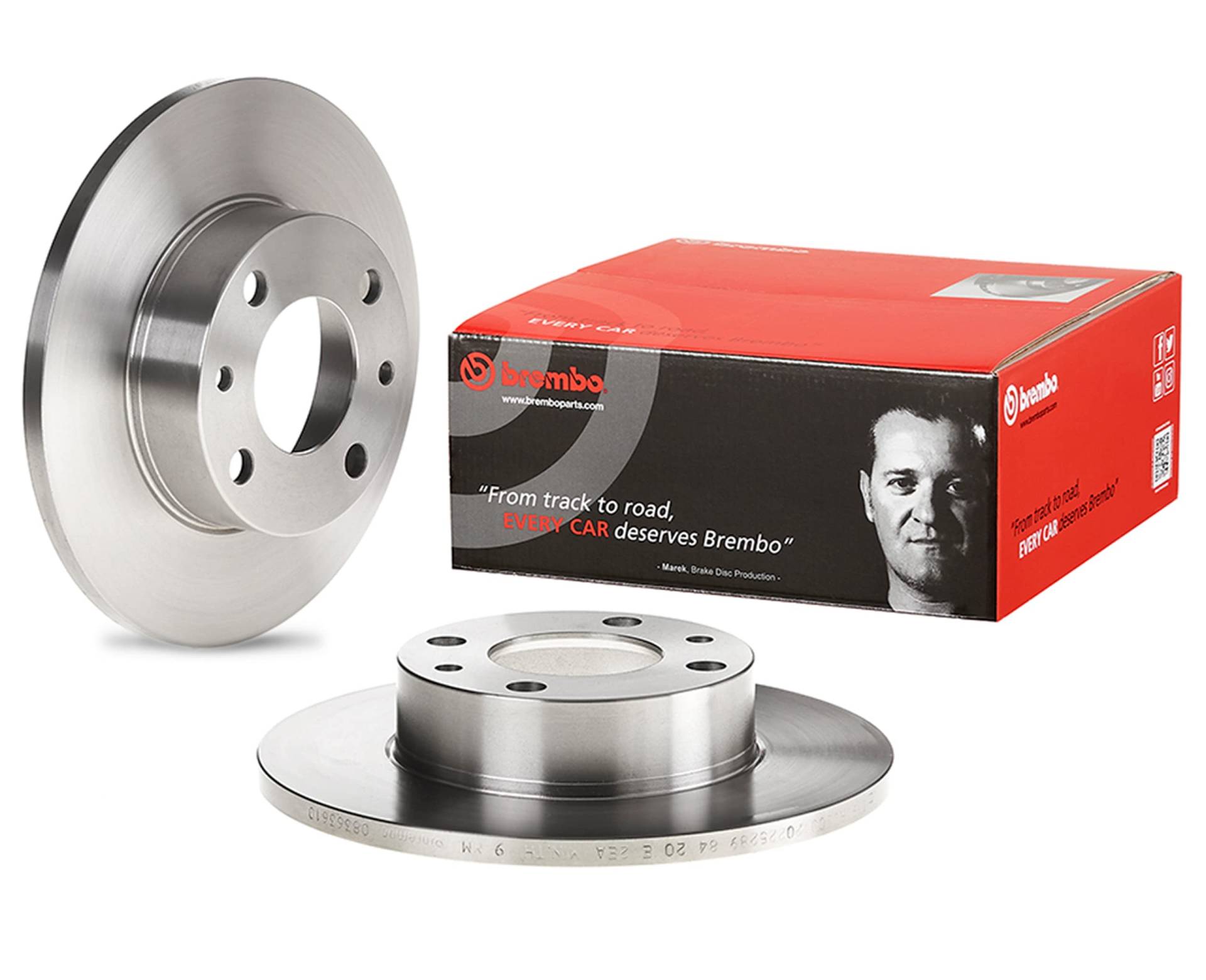 Brembo 08.3636.10 Bremsscheibe - Paar Brembo 08.3636.10 Bremsscheibe - Paar von Brembo