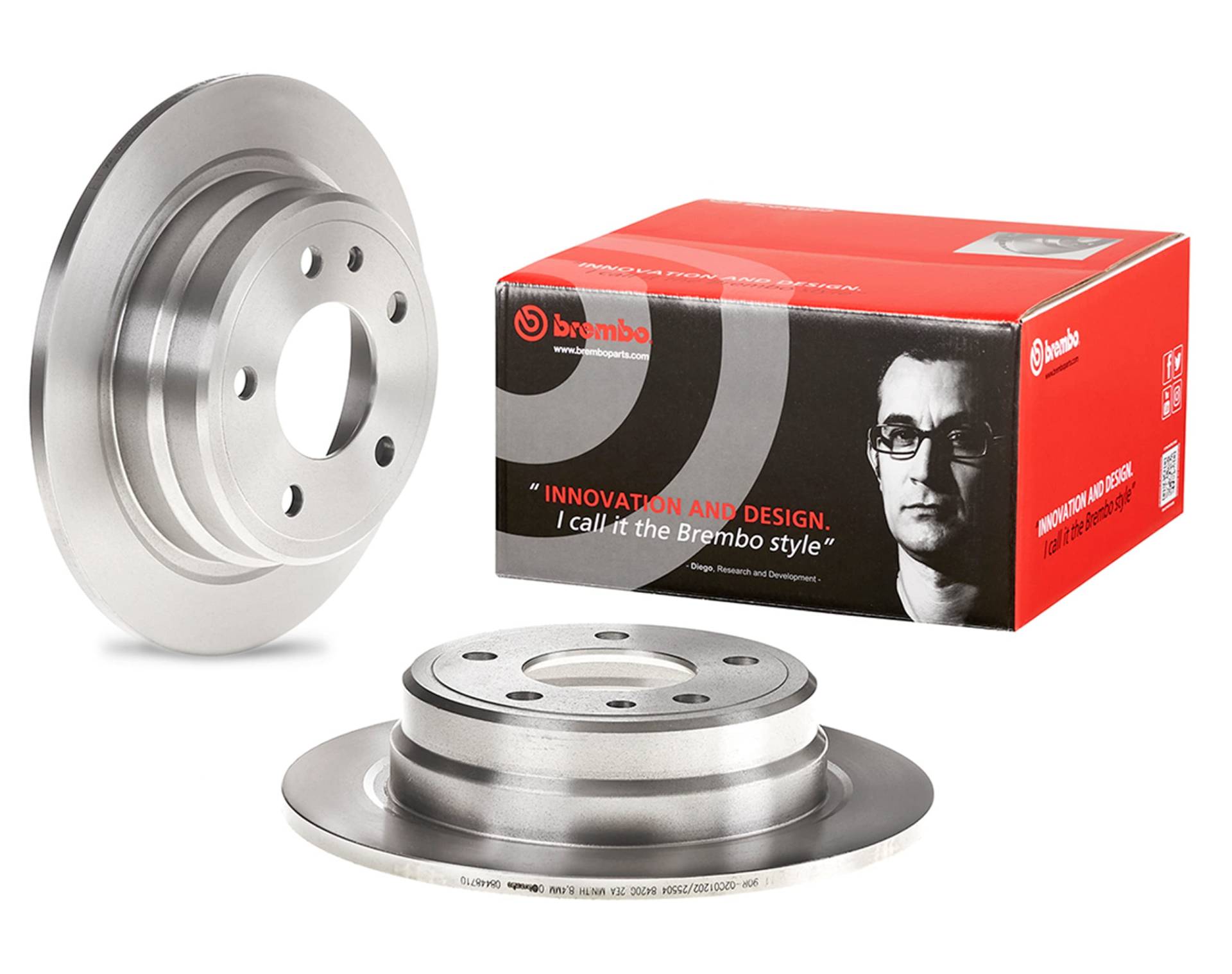 Brembo 08.4487.10 Bremsscheiben, Scheibenbremsen - Paar Brembo 08.4487.10 Bremsscheiben, Scheibenbremsen - Paar von Brembo