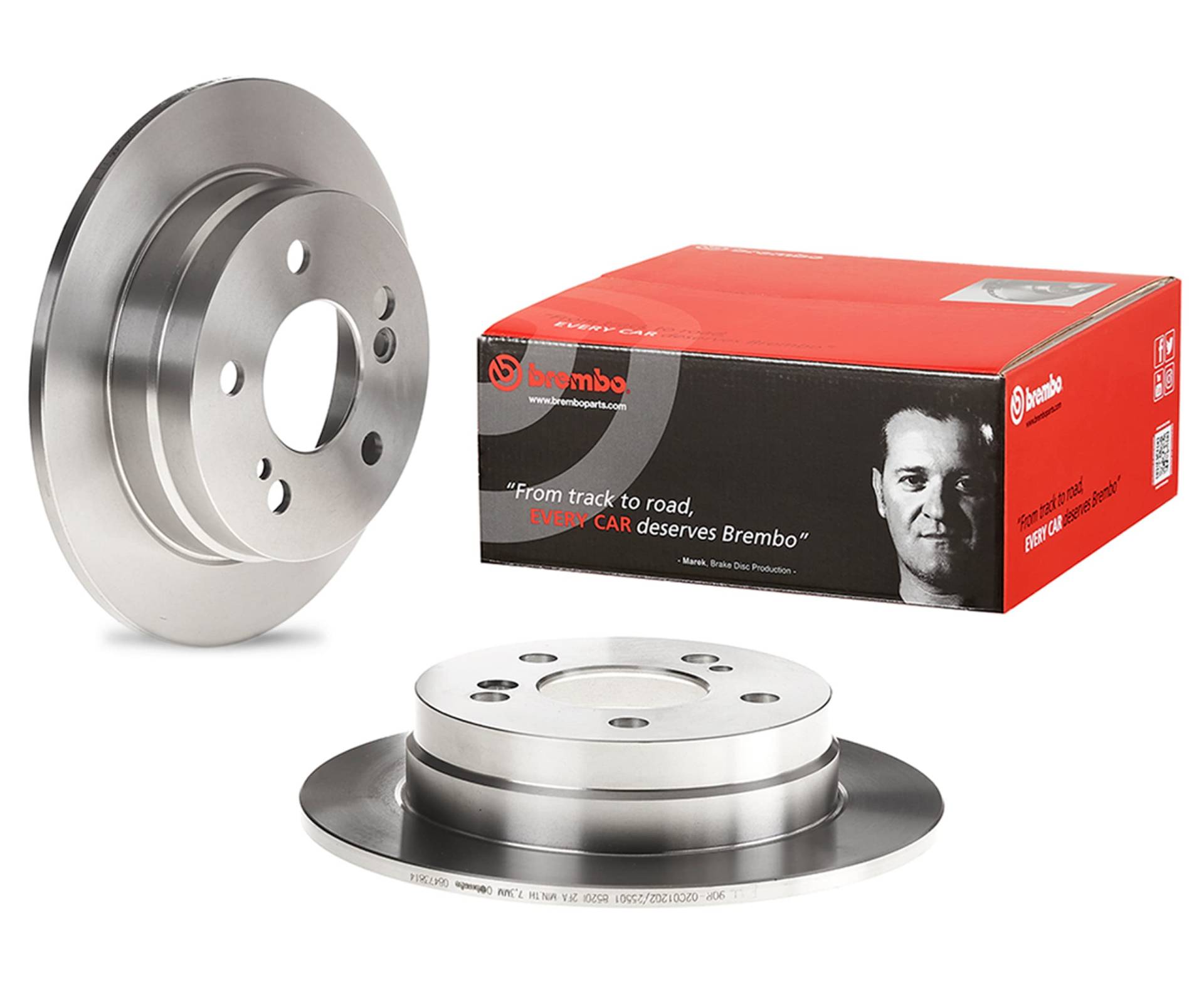 Brembo 08.4738.14 Bremsscheibe - Paar Brembo 08.4738.14 Bremsscheibe - Paar von Brembo