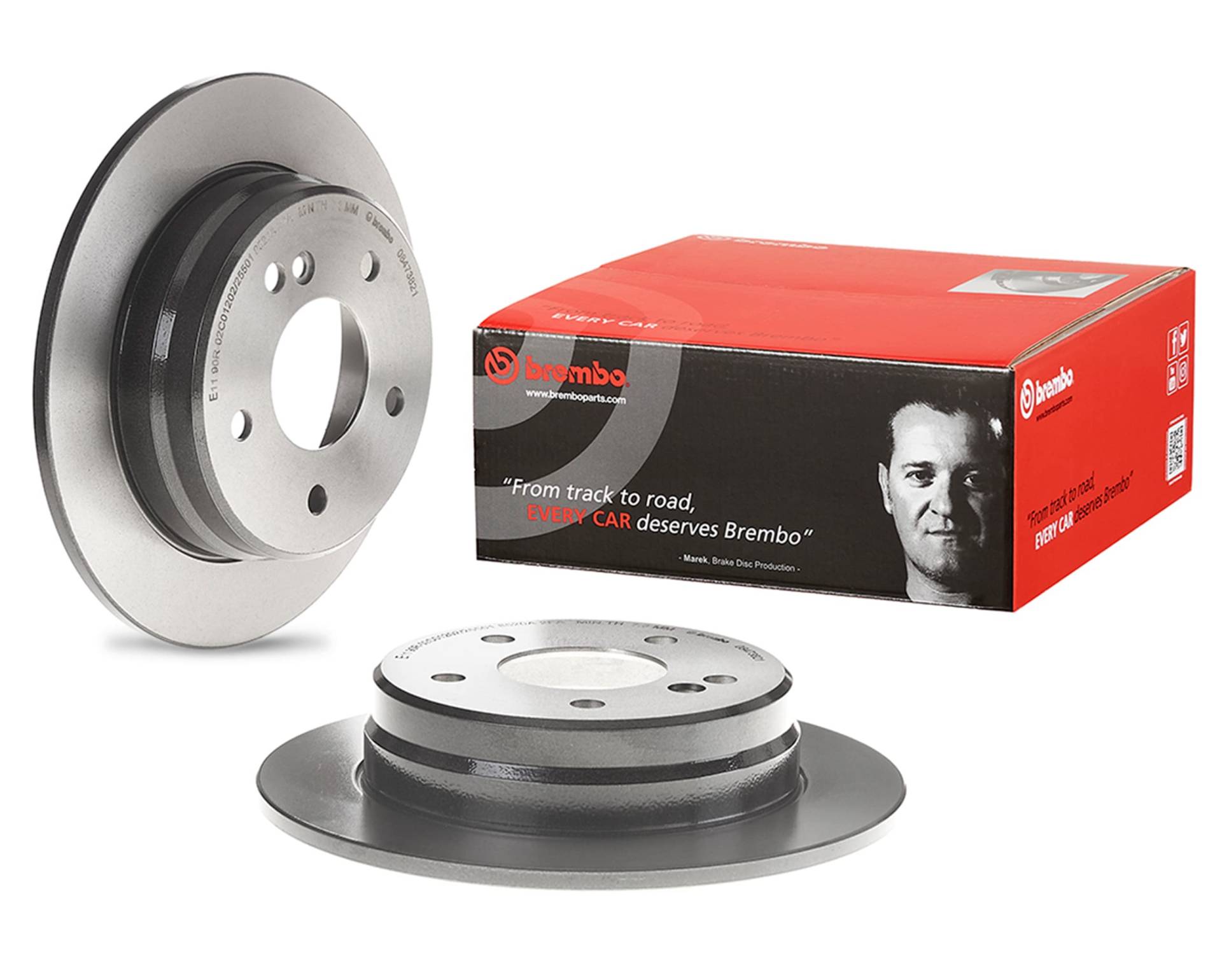 Brembo 08.4738.21 COATED DISC LINE Bremsscheibe - Paar Brembo 08.4738.21 COATED DISC LINE Bremsscheibe - Paar von Brembo