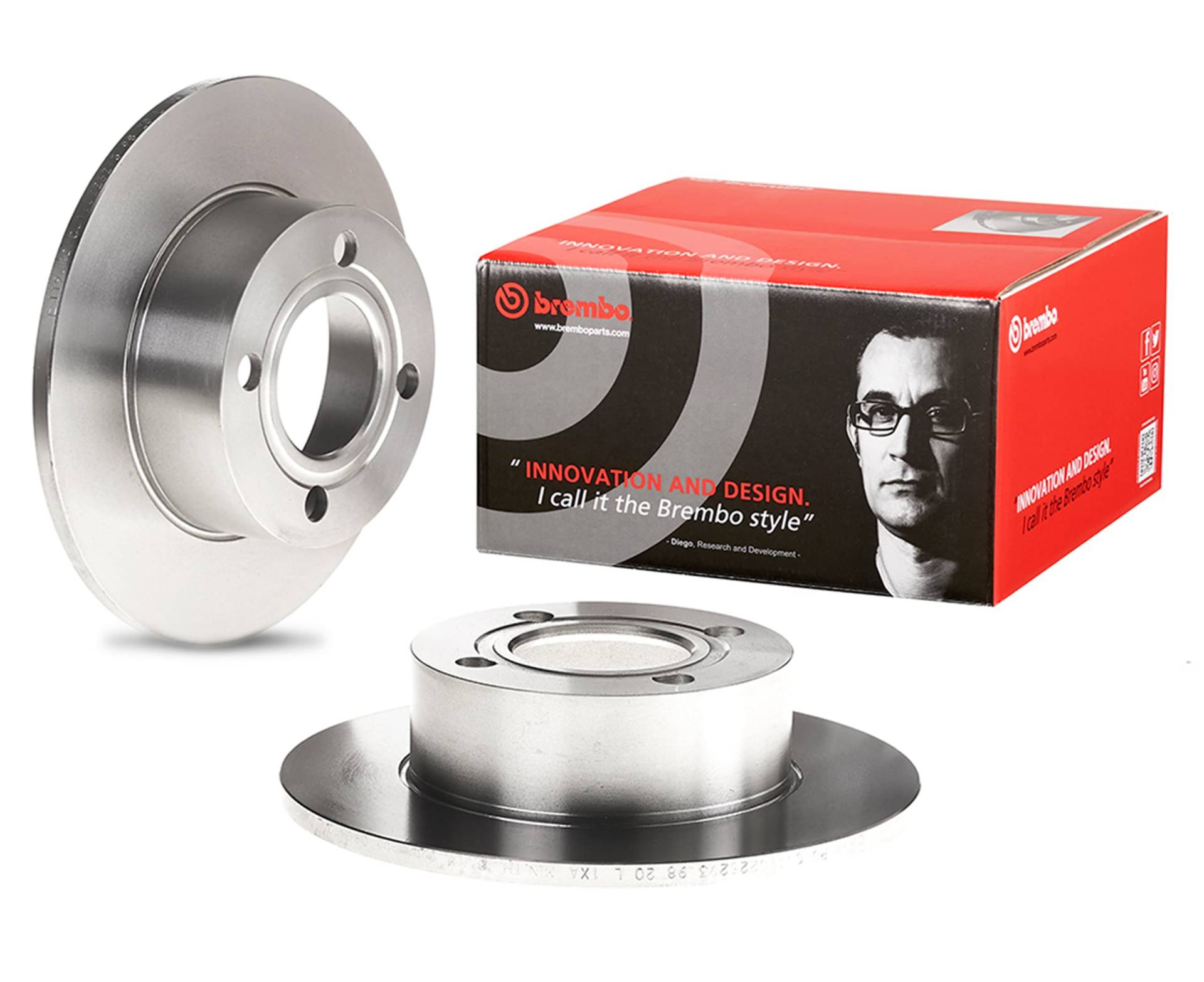 Brembo 08.4874.14 Bremsscheibe - Paar Brembo 08.4874.14 Bremsscheibe - Paar von Brembo