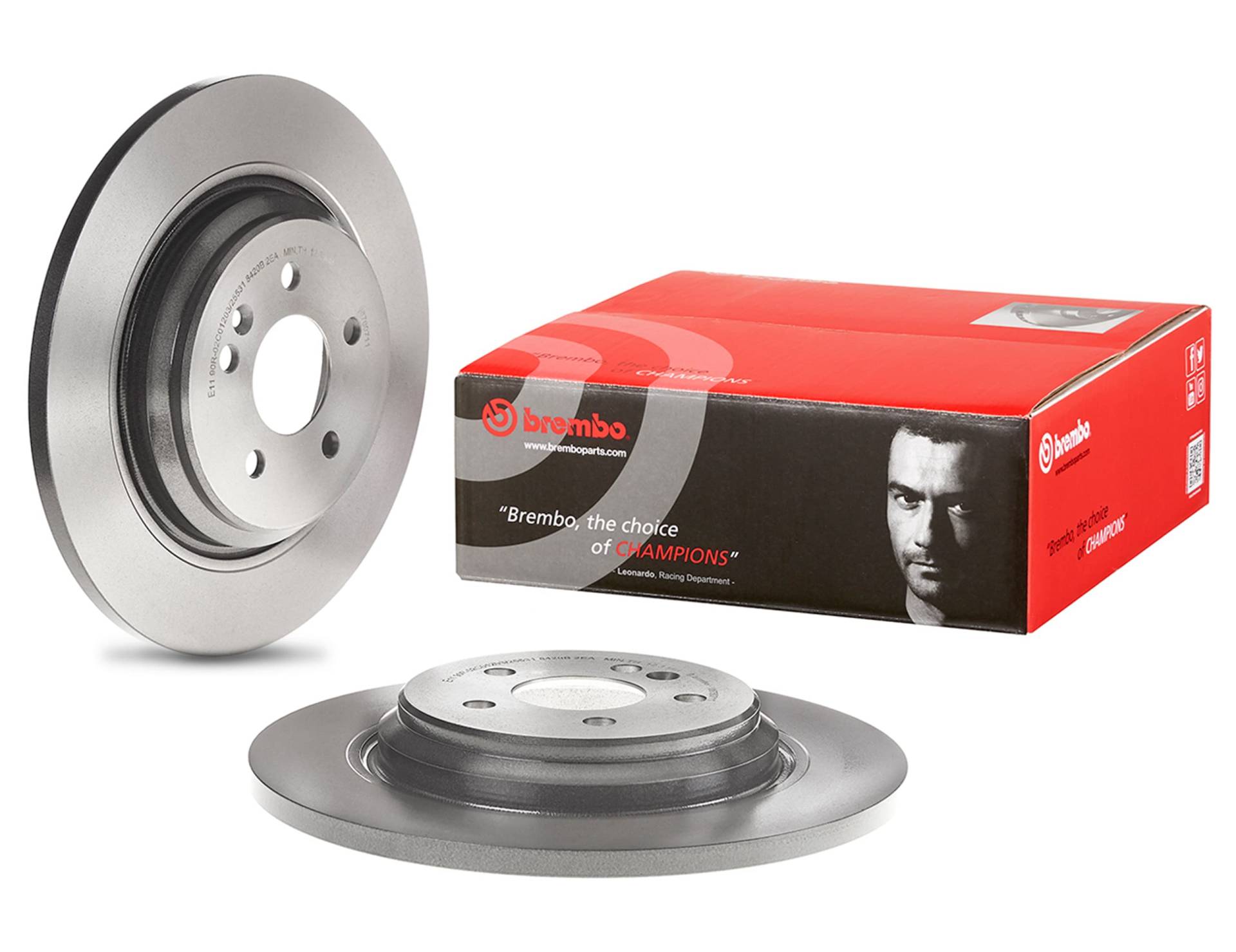 Brembo 08.7607.11 COATED DISC LINE Bremsscheibe - Paar Brembo 08.7607.11 COATED DISC LINE Bremsscheibe - Paar von Brembo