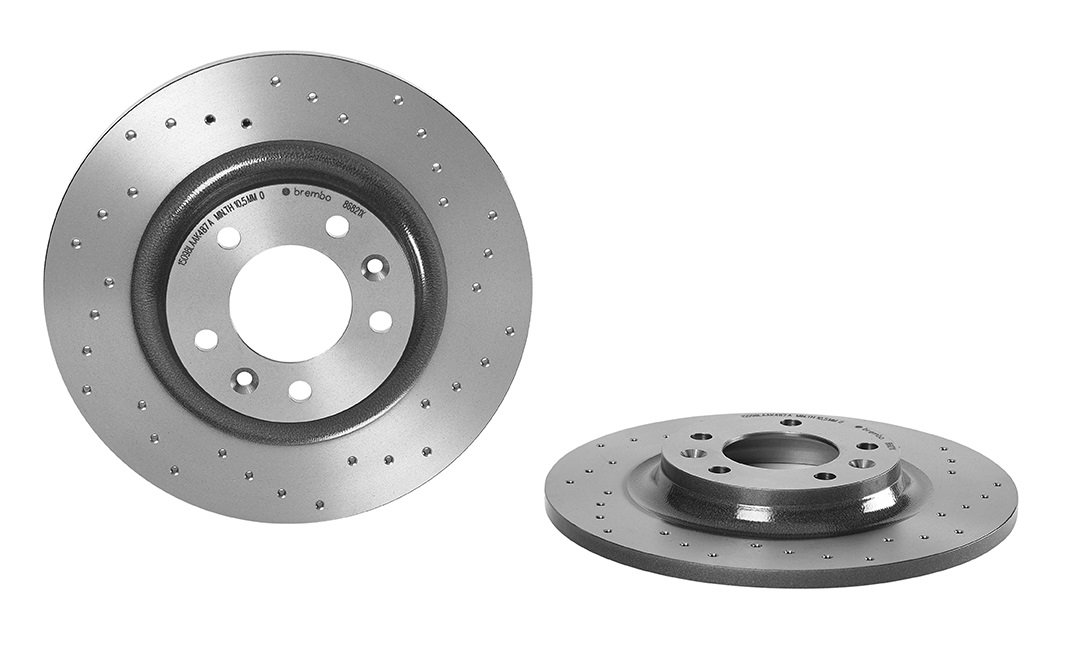 Brembo Xtra 08.8682.1X - Hintere Bremsscheibe Brembo Xtra 08.8682.1X - Hintere Bremsscheibe von Brembo