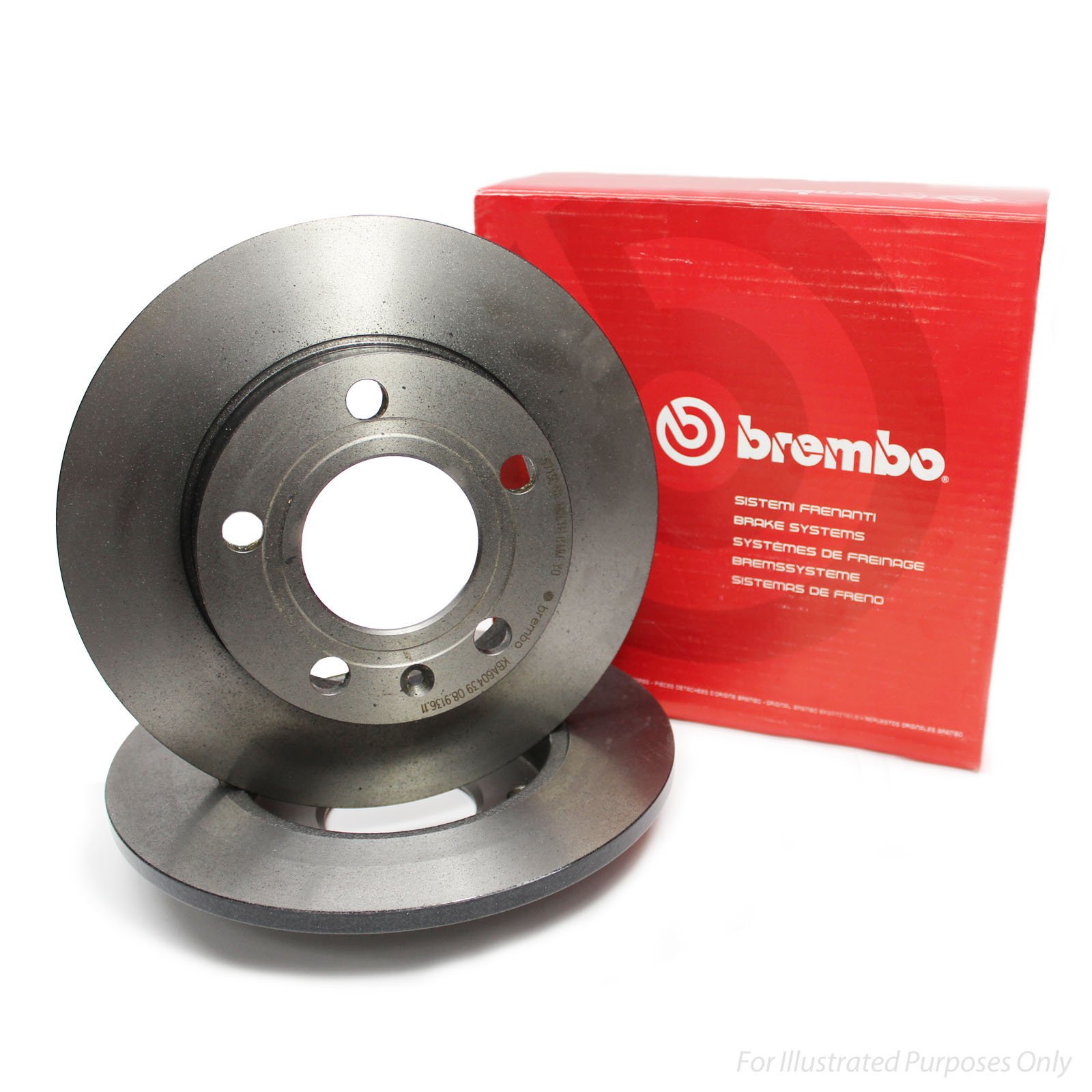 Brembo 08.9136.10 Bremsscheibe - Paar Brembo 08.9136.10 Bremsscheibe - Paar von Brembo