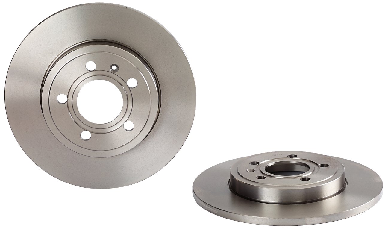 Brembo 08.A332.11 Hintere Bremsscheibe mit UV Lackierung, Anzahl 2 von Brembo