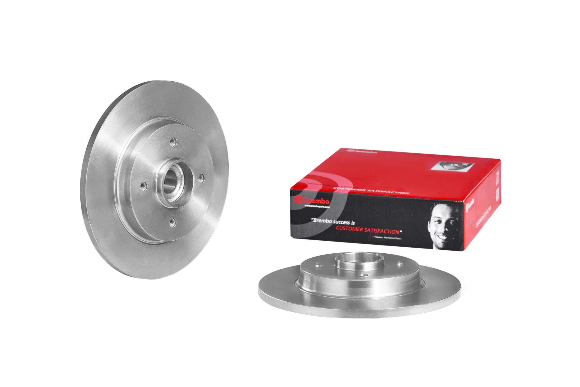 Brembo 08.A729.17 BEARING DISC LINE Bremsscheibe - 1 Stück von Brembo