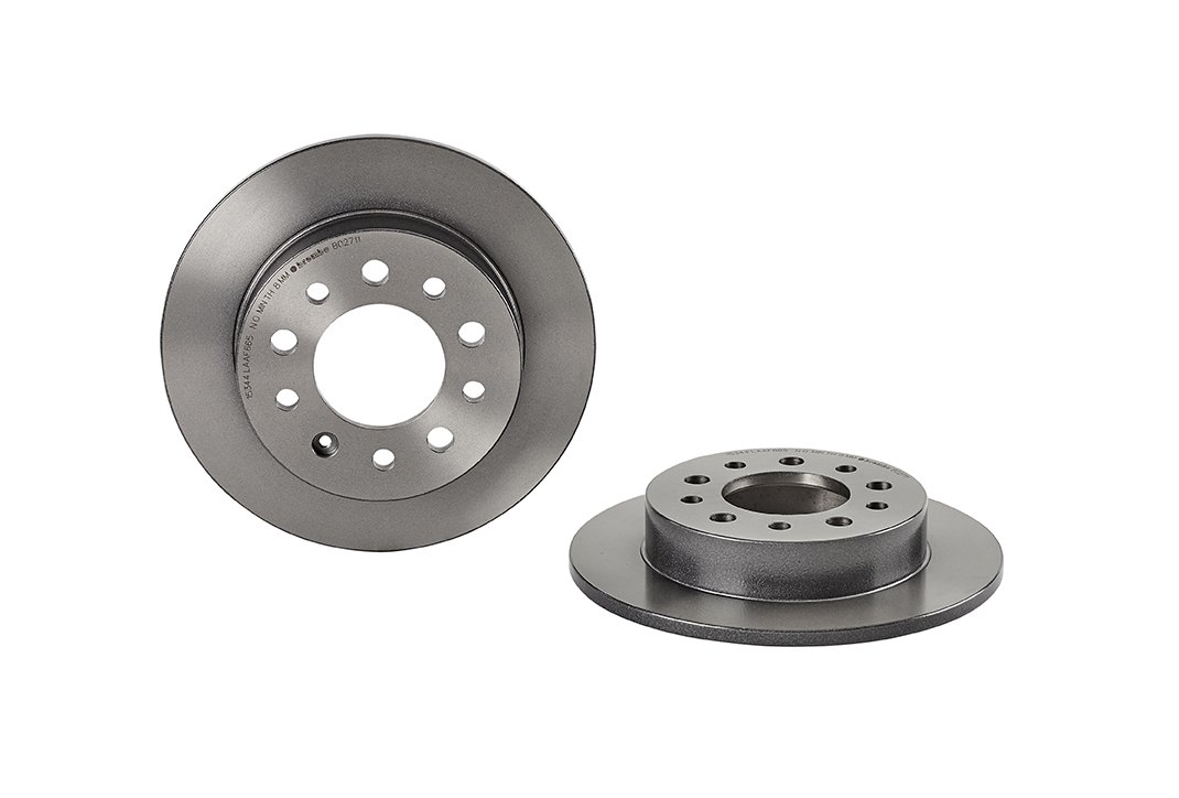 Brembo 08.B027.11 - Hintere Bremsscheibe mit UV-Lackierung Brembo 08.B027.11 - Hintere Bremsscheibe mit UV-Lackierung von Brembo