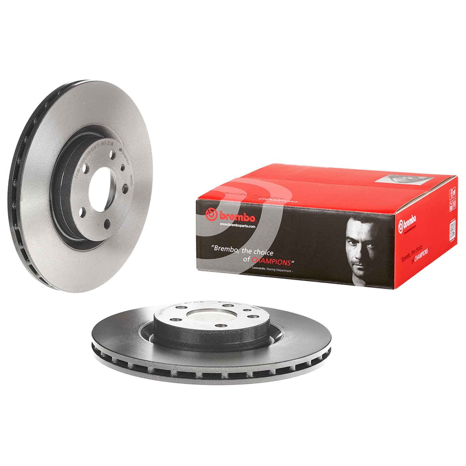 Brembo 09.4939.21 Vordere Bremsscheibe mit UV Lackierung, Anzahl 2 Brembo 09.4939.21 Vordere Bremsscheibe mit UV Lackierung, Anzahl 2 von Brembo