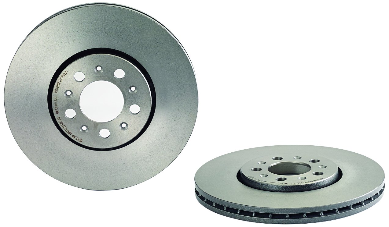 Brembo 09.7010.21 Vordere Bremsscheibe mit UV Lackierung, Anzahl 2 Brembo 09.7010.21 Vordere Bremsscheibe mit UV Lackierung, Anzahl 2 von Brembo
