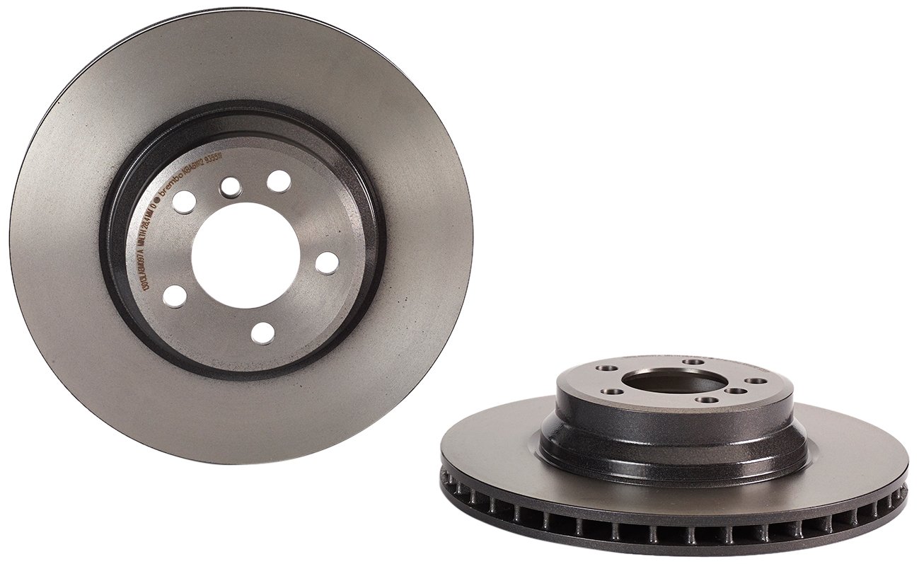 Brembo 09.9355.11 COATED DISC LINE Bremsscheibe - 1 Stück von Brembo