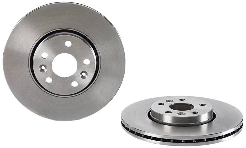 Brembo 09.9895.20 Vordere Bremsscheibe, Anzahl 2 von Brembo