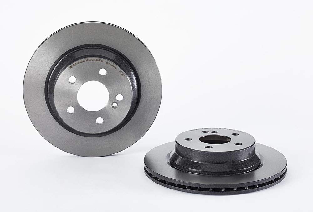 Brembo 09.A358.11 Hintere Bremsscheibe mit UV Lackierung, Anzahl 2 Brembo 09.A358.11 Hintere Bremsscheibe mit UV Lackierung, Anzahl 2 von Brembo