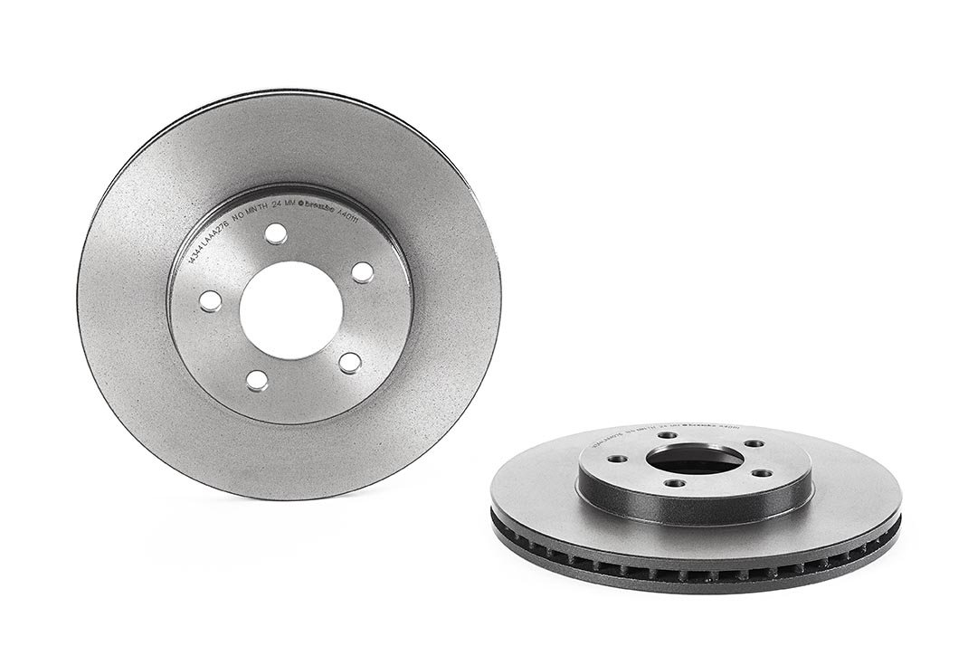 Brembo 09.A401.11 Vordere Bremsscheibe mit UV Lackierung, Anzahl 2 von Brembo