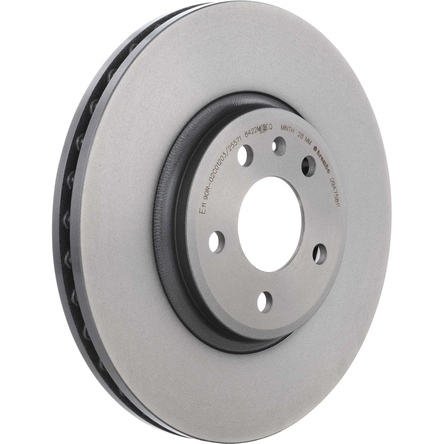 Brembo 09.A758.11 COATED DISC LINE Bremsscheibe - 1 Stück von Brembo