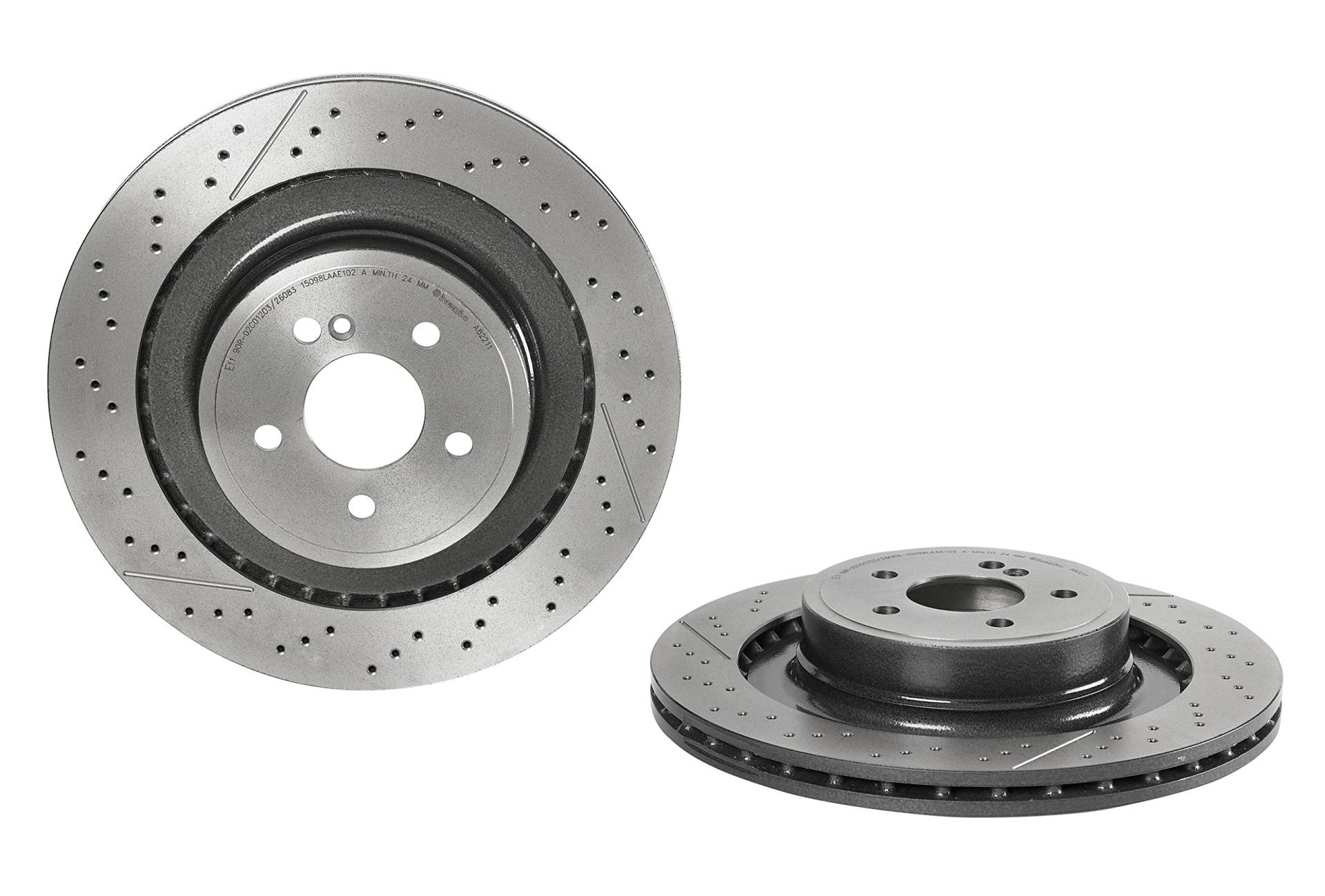 Brembo 09.A822.11 Bremsscheibe Rotoren Brembo 09.A822.11 Bremsscheibe Rotoren von Brembo