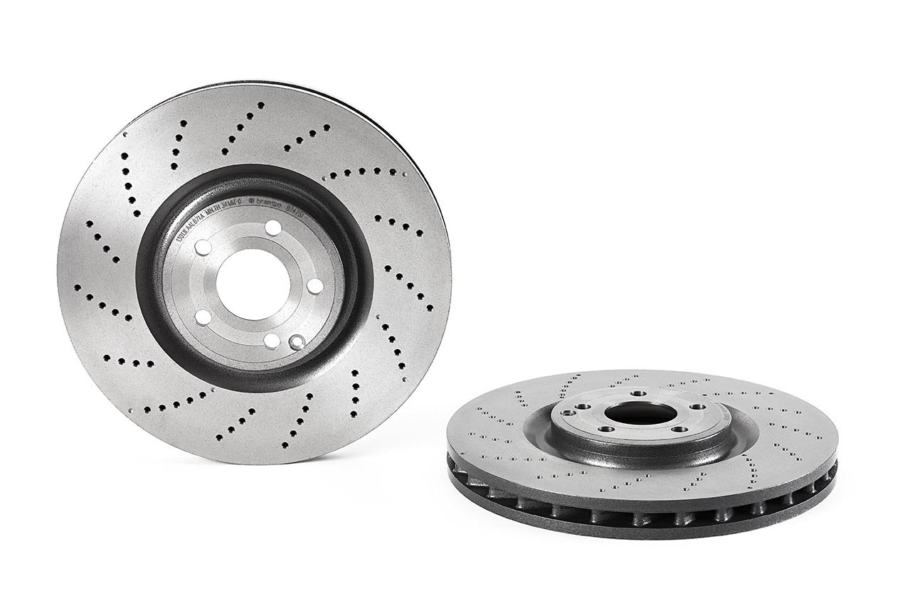 Brembo 09.B747.51 - Vordere Bremsscheibe mit UV-Lackierung Brembo 09.B747.51 - Vordere Bremsscheibe mit UV-Lackierung von Brembo