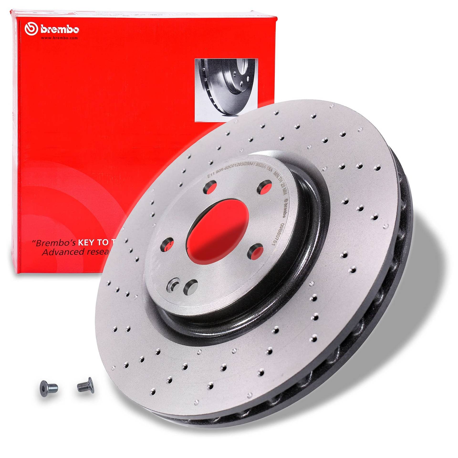 Brembo 09.B807.51 Vordere Bremsscheibe mit UV Lackierung Brembo 09.B807.51 Vordere Bremsscheibe mit UV Lackierung von Brembo