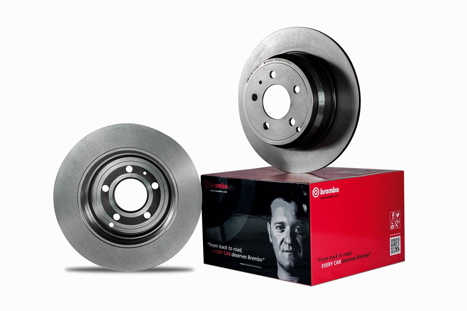 Brembo 09.B842.41 Hintere Bremsscheibe mit UV Lackierung Brembo 09.B842.41 Hintere Bremsscheibe mit UV Lackierung von Brembo