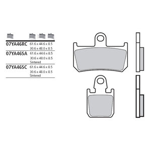 Brembo Bremsbeläge Sinter Bremsbelagsatz Mit ABE von Brembo