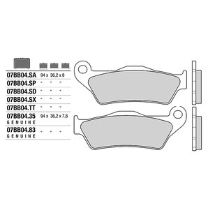 Brembo Bremsbeläge Sinter Bremsbelagsatz Mit ABE von Brembo