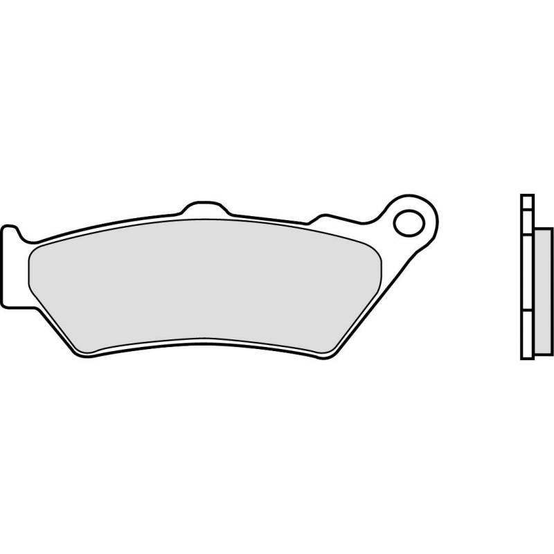 Brembo Bremsbeläge Sintermetall 07BB03.SA 108,5x40,1x7,6mm von Brembo