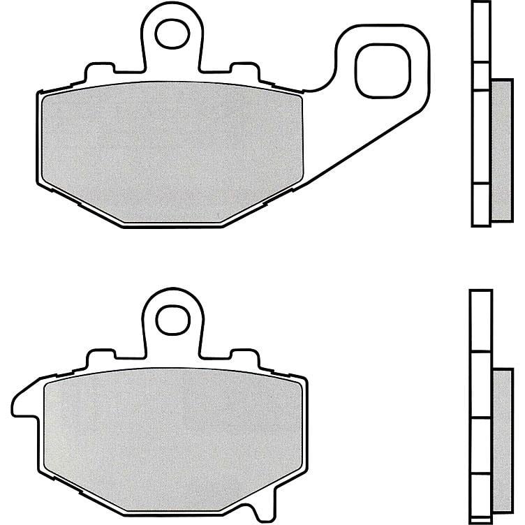 Brembo Bremsbeläge organisch 07KA16.17 89,5/68x51,2/52,6x8,9/9,9mm Brembo Bremsbeläge organisch 07KA16.17 89,5/68x51,2/52,6x8,9/9,9mm von Brembo