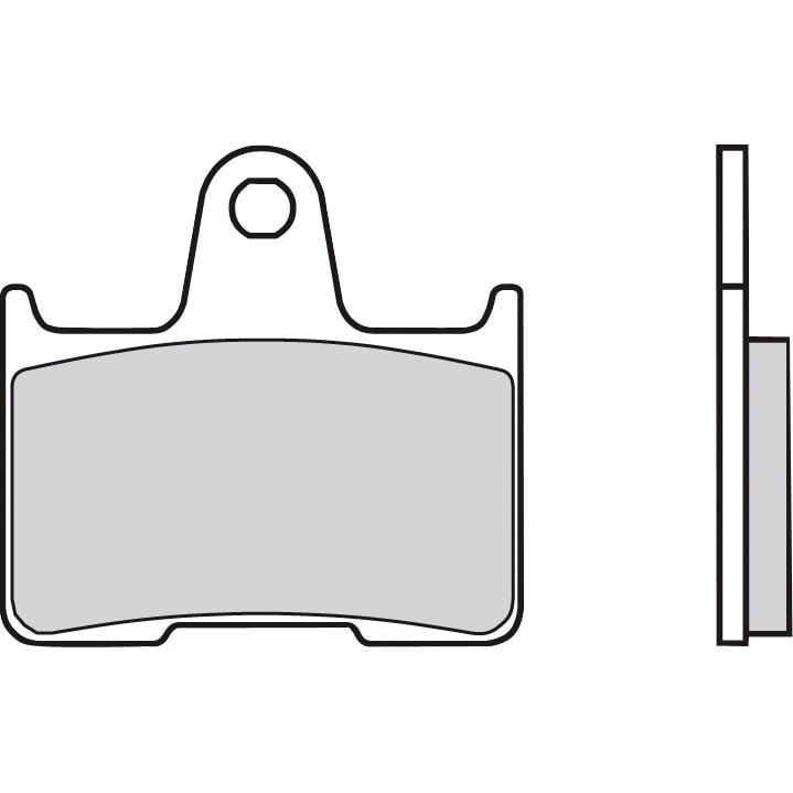 Brembo Bremsbeläge organisch 07KA21.07 59,7x57,1x8mm Brembo Bremsbeläge organisch 07KA21.07 59,7x57,1x8mm von Brembo