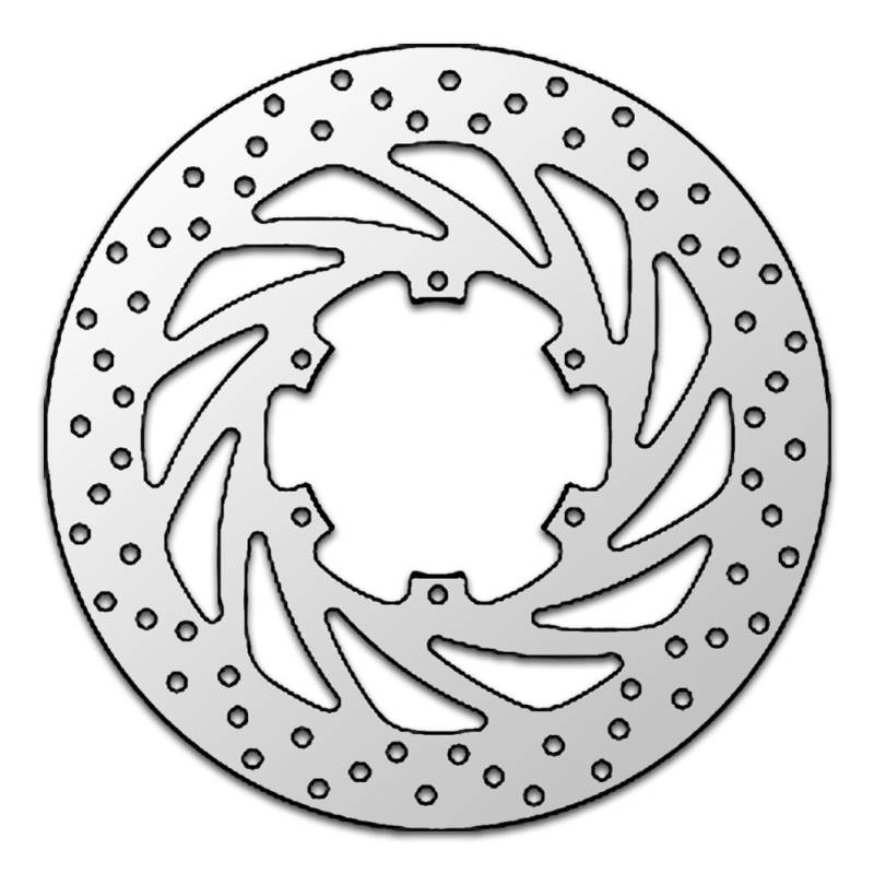 Brembo Bremsscheibe 68B407G5 Aprilia + passend zu BMW vorn Silber von Brembo