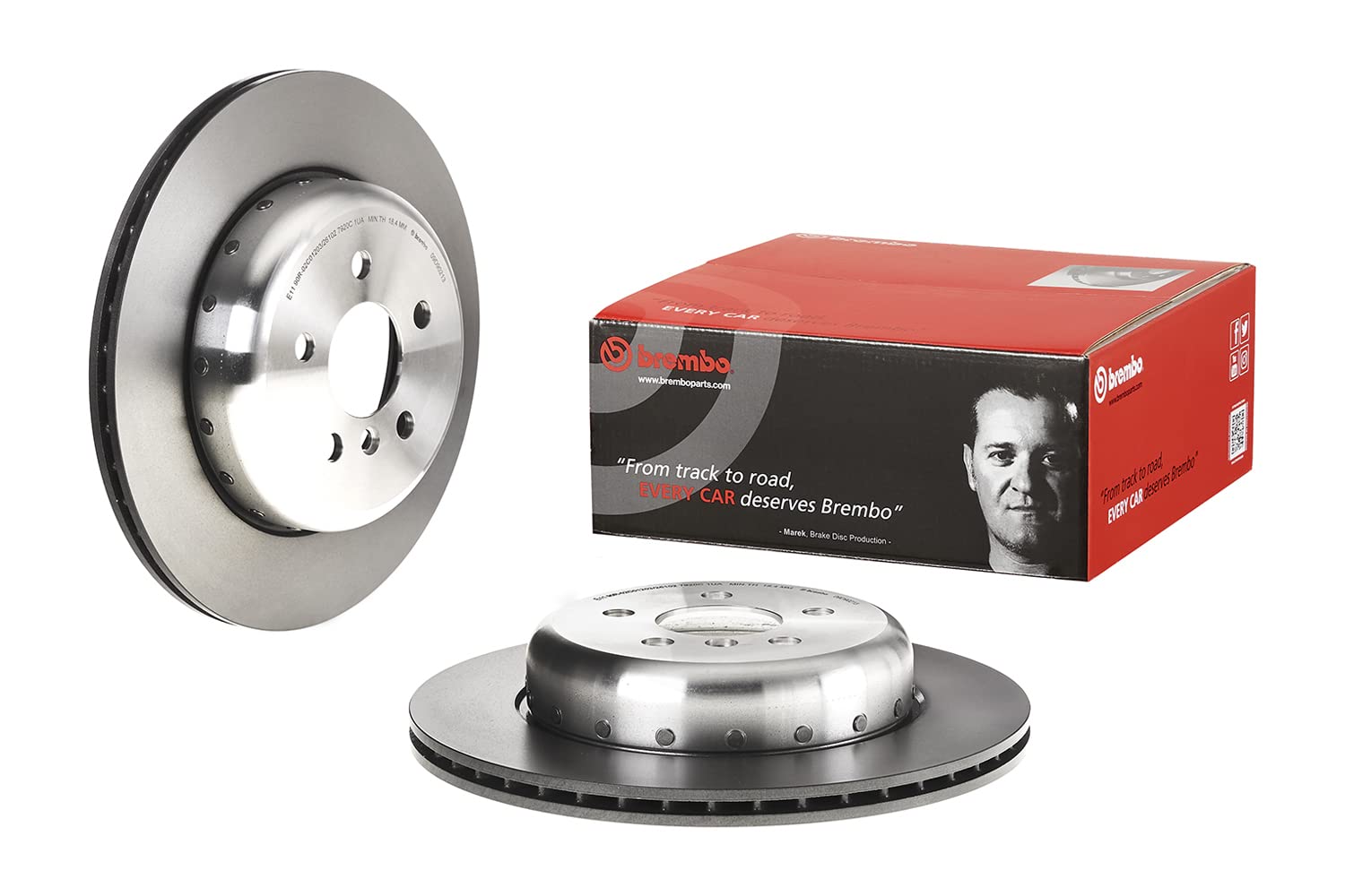 Brembo Bremsscheiben Hinten Innenbelüftet 2X Ø 330Mm | 09.D902.13 Brembo Bremsscheiben Hinten Innenbelüftet 2X Ø 330Mm | 09.D902.13 von Brembo