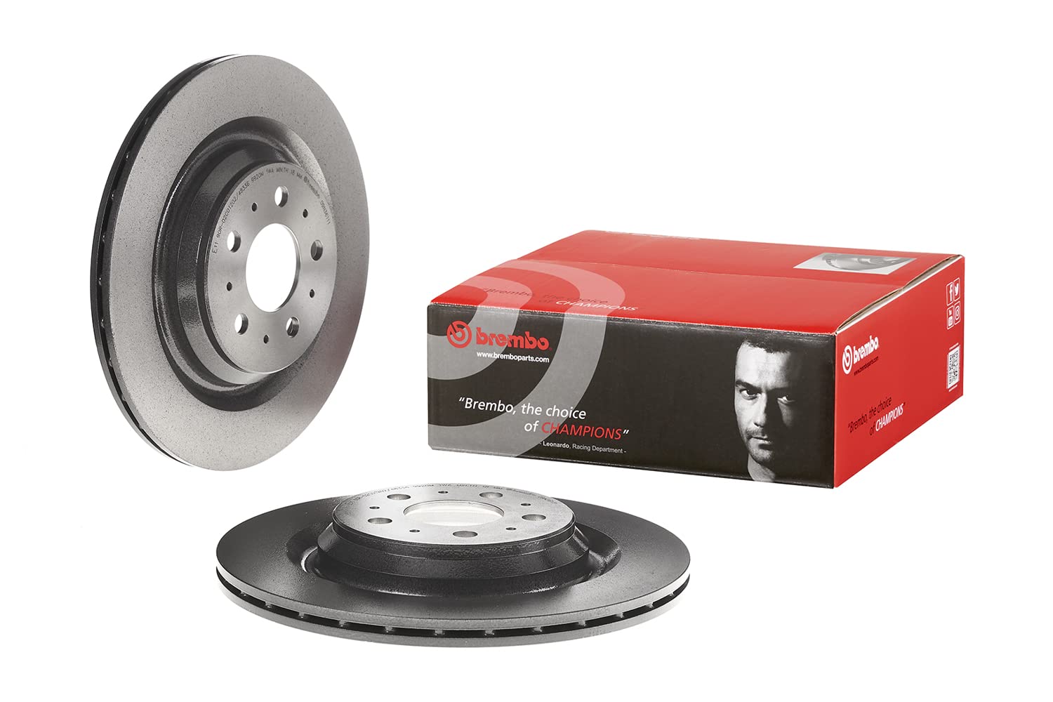 BREMBO Bremsscheibe COATED DISC LINE - 09.N361.11 BREMBO für TESLA MODEL 3 (5YJ3 von Brembo