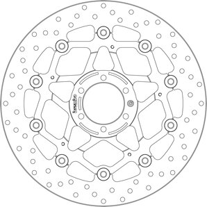 Brembo Bremsscheiben schwimmend mit ABE Brembo Bremsscheiben schwimmend mit ABE von Brembo