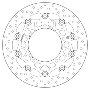 Brembo Bremsscheiben schwimmend mit ABE von Brembo