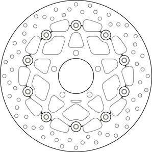 Brembo Bremsscheiben schwimmend mit ABE von Brembo