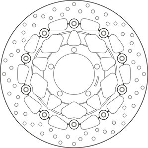 Brembo Bremsscheiben schwimmend mit ABE von Brembo