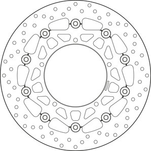 Brembo Bremsscheiben schwimmend mit ABE von Brembo