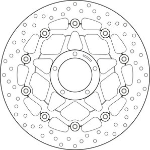 Brembo Bremsscheiben schwimmend mit ABE von Brembo