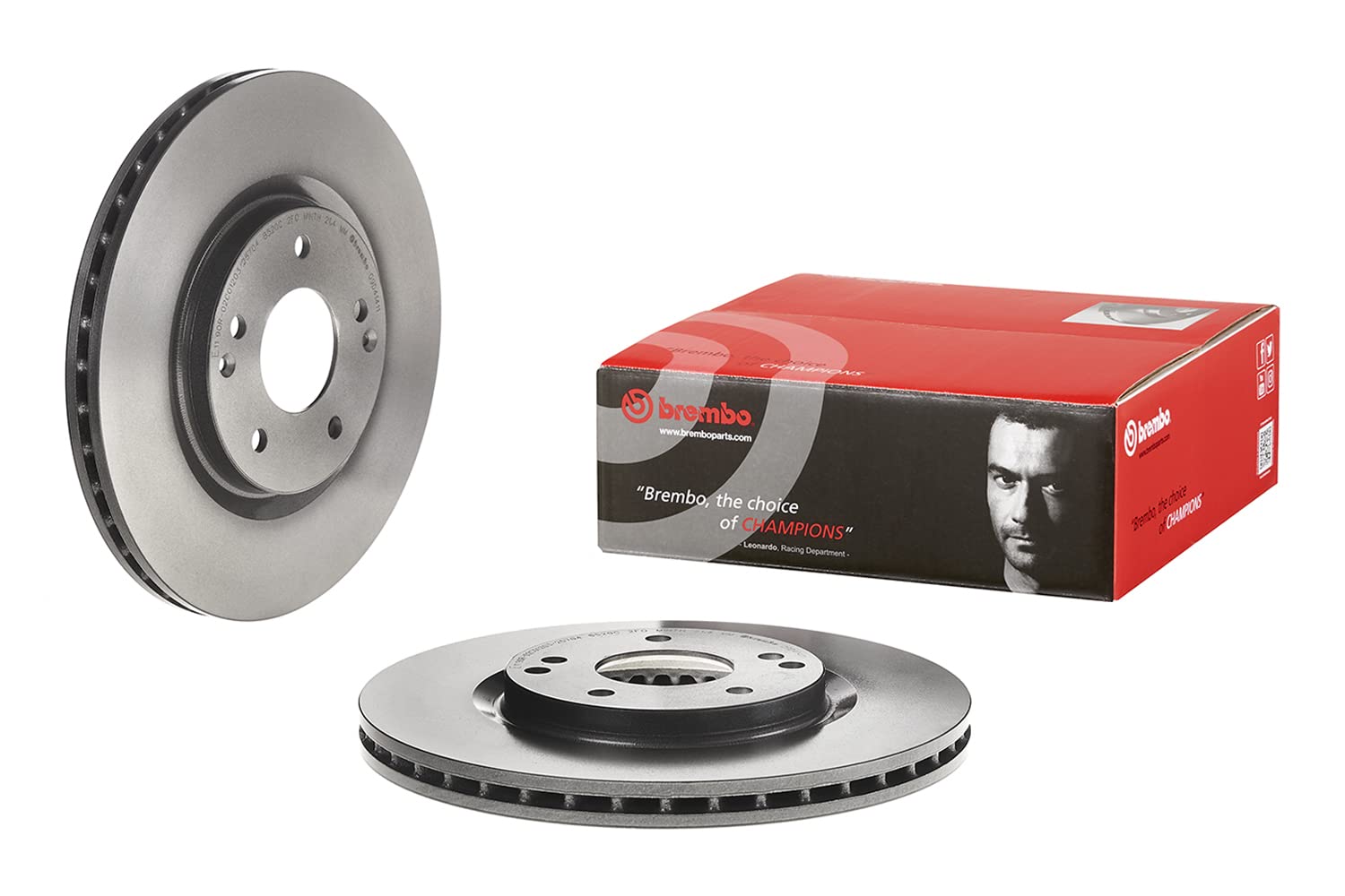 Brembo Bremsscheiben Vorne Innenbelüftet 2X Ø 298Mm | 09.D414.11 Brembo Bremsscheiben Vorne Innenbelüftet 2X Ø 298Mm | 09.D414.11 von Brembo