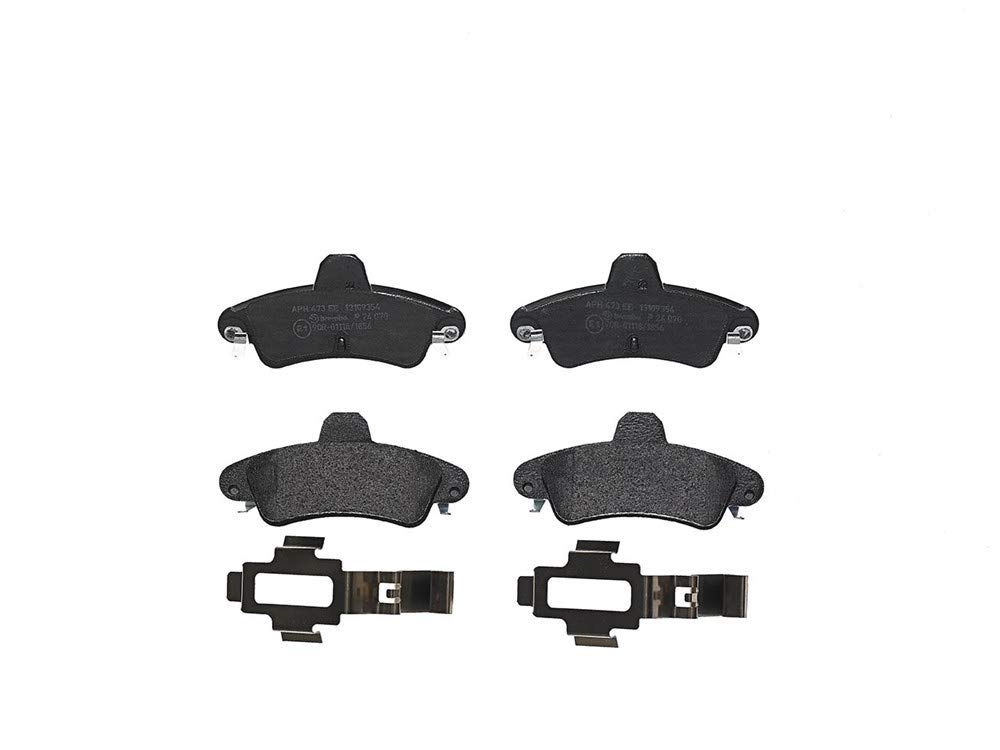 Brembo P 24 070 Bremsbelagsatz, Scheibenbremse - (4-teilig) von Brembo