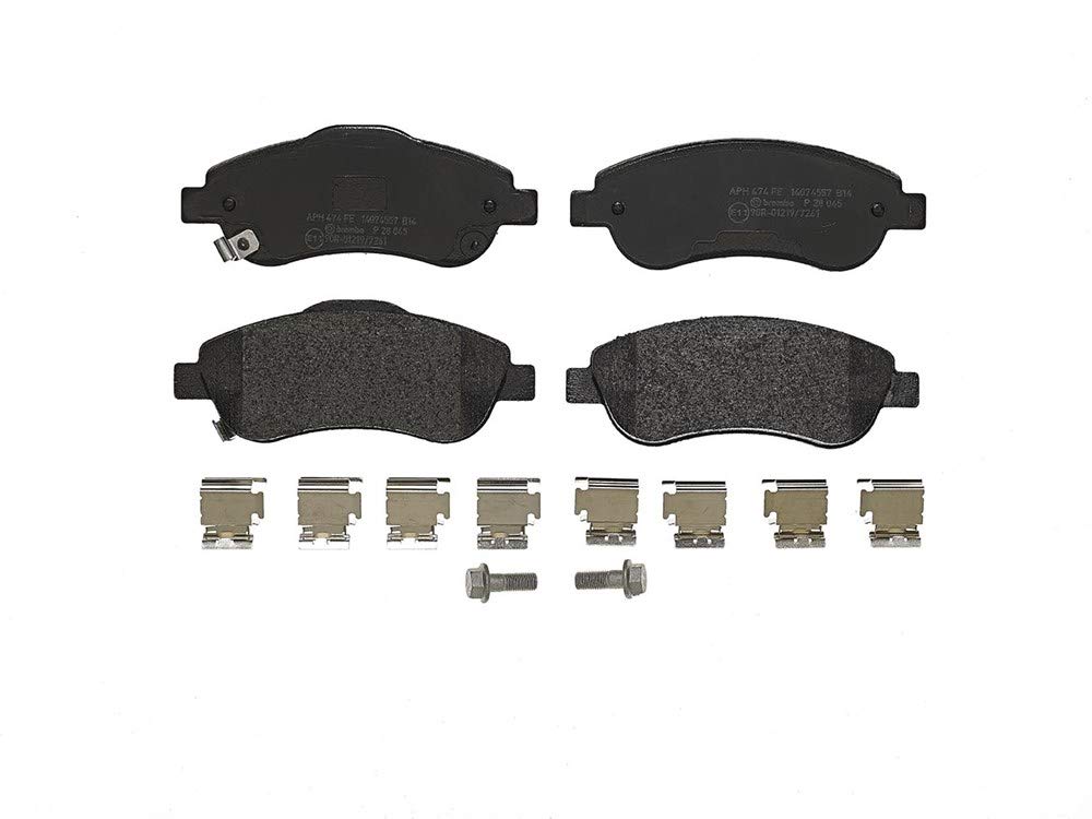 Brembo P 28 045 Bremsbelagsatz, Scheibenbremse - (4-teilig) von Brembo