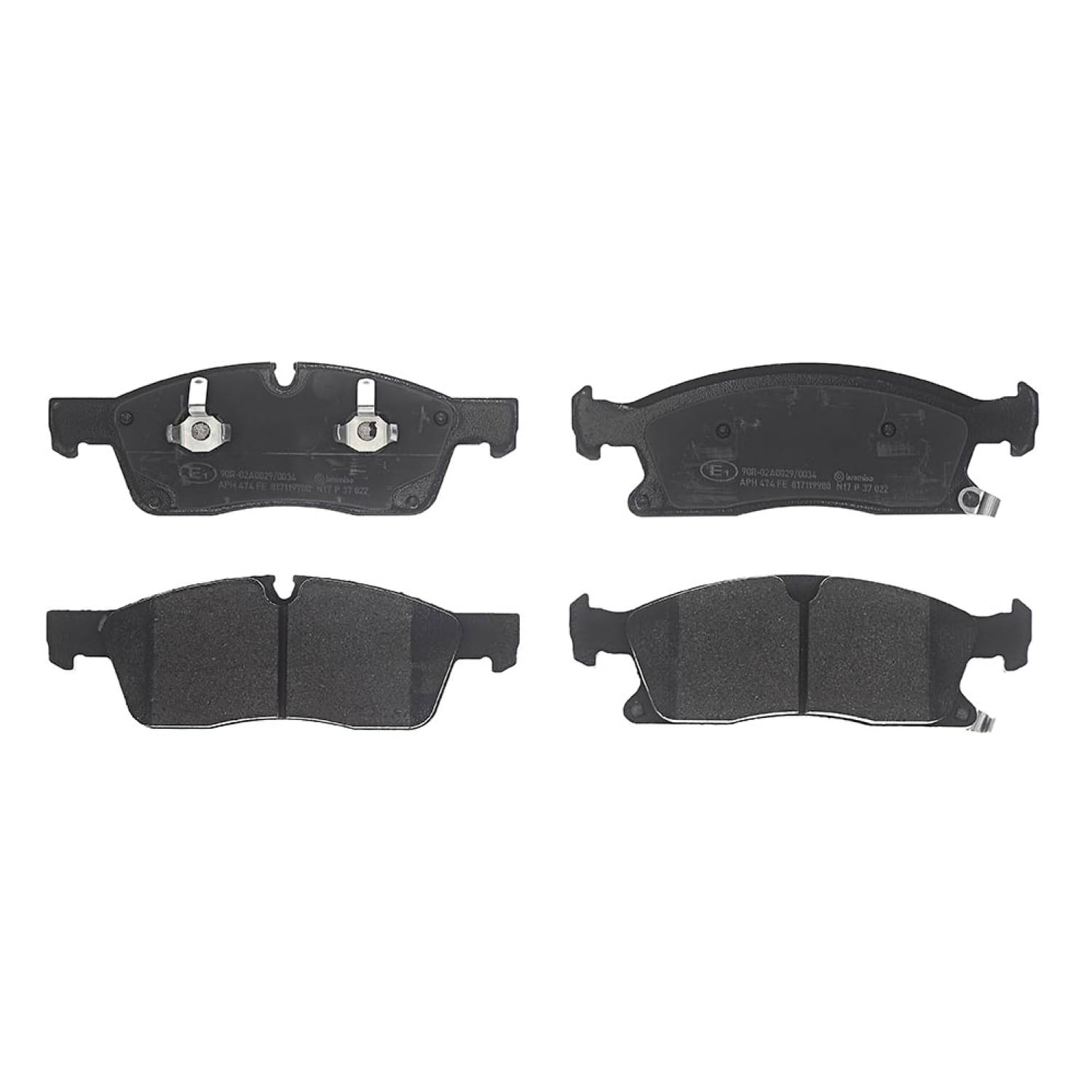 Brembo P 37 022 - Vordere Bremsbeläge Brembo P 37 022 - Vordere Bremsbeläge von Brembo