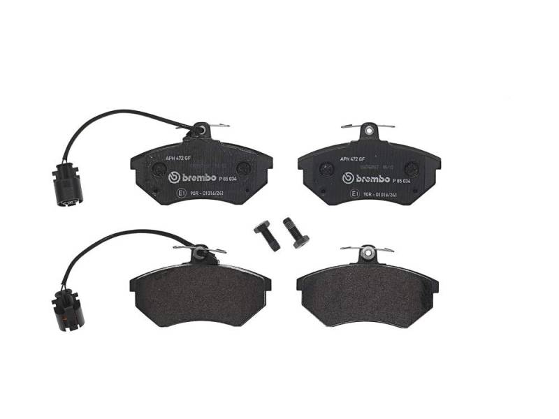 Brembo P 85 034 Bremsbelagsatz, Scheibenbremse - (4-teilig) von Brembo
