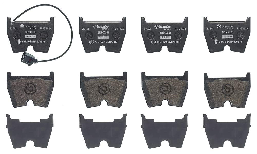 Bremsbelagsatz, Scheibenbremse BREMBO XTRA LINE Vorne von Brembo (P 85 152X) Bremsbelagsatz Bremsanlage Scheibenbremsbelagsatz, Scheibenbremsbelagsatz, Bremsklötze, Bremsklotz, Beläge, Bremsbelagsatz, Scheibenbremse BREMBO XTRA LINE Vorne von Brembo (P 85 152X) Bremsbelagsatz Bremsanlage Scheibenbremsbelagsatz, Scheibenbremsbelagsatz, Bremsklötze, Bremsklotz, Beläge, von Brembo