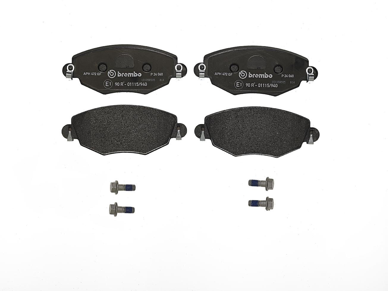 Brembo P 24 060 Bremsbelagsatz, Scheibenbremse - (4-teilig) Brembo P 24 060 Bremsbelagsatz, Scheibenbremse - (4-teilig) von Brembo